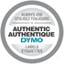 Dymo D1 nastro 19 mm x 7 m nero su verde