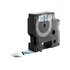 Dymo D1 nastro 19 mm x 7 m nero transparente