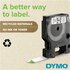 Dymo D1 nastro 19 mm x 7 m nero su bianco 45803