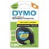 Dymo LT in Plastica Nero su Giallo 12 mm x 4 m