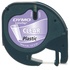 Dymo LT in Plastica Nero su Trasparente 12 mm x 4 m