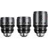 DZOFILM Set PAVO 32/55mm t/2.1 & 100mm t/2.4 2x Anamorphic Prime Lens - Neutral Coating - PL/EF - Scala Metri