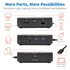 EATON Tripp Lite MTB3-DOCK-04 replicatore di porte e docking station per laptop Cablato Thunderbolt 3 Nero