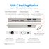 EATON Tripp Lite U442-DOCK11-S replicatore di porte e docking station per laptop USB 3.2 Gen 2 (3.1 Gen 2) Type-C Argento