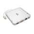 EATON Tripp Lite U442-DOCK2-S replicatore di porte e docking station per laptop Cablato USB 3.2 Gen 2 (3.1 Gen 2) Type-C Argento