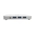 EATON Tripp Lite U442-DOCK2-S replicatore di porte e docking station per laptop Cablato USB 3.2 Gen 2 (3.1 Gen 2) Type-C Argento