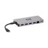 EATON Tripp Lite U442-DOCK5D-GY replicatore di porte e docking station per laptop Cablato USB 3.2 Gen 1 (3.1 Gen 1) Type-C Grigio