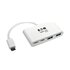 EATON Tripp Lite U460-004-2A2C hub di interfaccia USB 3.2 Gen 1 (3.1 Gen 1) Type-C 5000 Mbit/s