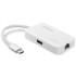 Edimax EU-4308 USB 3.0 (3.1 Gen 1) Type-C 5000Mbit/s Bianco perno e concentratore