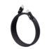 Edizard Cavo di ricarica magnetico antigroviglio da 240 W, da USB-C a USB-C, 48 V/5 A, a spirale piatta 1MT