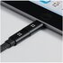 Edizard Cavo di ricarica magnetico antigroviglio da 240 W, da USB-C a USB-C, 48 V/5 A, a spirale piatta 1MT