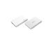 Edizard MaxSafe Semi - Solid State Power Bank 10000 mAh Powerbank 112MM di profondità Bianco - White