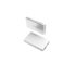 Edizard MaxSafe Semi - Solid State Power Bank 10000 mAh Powerbank 112MM di profondità Bianco - White