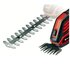 Einhell GE-CG 18/100 Cesoia per erba cordless 8 mm 18 V Ioni di Litio Nero, Rosso