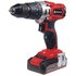 Einhell TE-CD 18/2 Li-i+22 1250 Giri/min 114 kg Nero Rosso