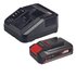 Einhell TE-CD 18/2 Li-i+22 1250 Giri/min 114 kg Nero Rosso