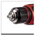 Einhell TE-CD 48 1500 Giri/min Senza chiave 1,41 kg Nero, Rosso