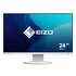 EIZO EV2400R 23.8" 16:9 IPS LCD DisplayPort HDMI USB hub Auto EcoView White Bianco