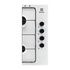 ELECTROLUX EGS6414W Incasso Gas Bianco