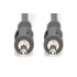EMMEGI Digitus 3.5mm M/M, 1.5 m cavo audio 1,5 m Nero