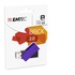 EMTEC C350 Brick 2.0 8 GB Connettore USB di tipo A Nero, Porpora