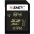 EMTEC SDXC 64GB UHS-II U3 V90 4K/8K SpeedIN Pro+