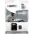 EMTEC 16GB MICRO SDHC Classe 10 CLASSIC 20MB/12MB CON ADATTATORE