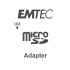 EMTEC 128GB Micro SDXC CL.10 Gold Plus U1 + adattatore
