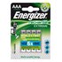Energizer Accu Recharge Extreme 800 AAA BP4 Batteria ricaricabile Mini Stilo AAA Nichel-Metallo Idruro (NiMH)