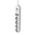Energizer EPB2500W00EU prolunghe e multiple 2 m 4 presa(e) AC Interno Bianco