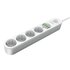 Energizer EPB2500W00EU prolunghe e multiple 2 m 4 presa(e) AC Interno Bianco