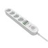 Energizer EPB2500W00EU prolunghe e multiple 2 m 4 presa(e) AC Interno Bianco
