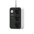 Energizer EPB2500W01EU prolunghe e multiple 2 m 3 presa(e) AC Interno Bianco, Nero