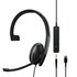 EPOS | SENNHEISER ADAPT 135 USB-C II Auricolare Cablato A Padiglione Ufficio USB tipo-C Nero
