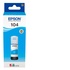 Epson 104 EcoTank Cyan ink bottle
