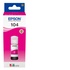 Epson 104 EcoTank Magenta ink bottle