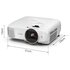 Epson EH-TW5650 2500ANSI lumen 3LCD 1080p (1920x1080) 3D Bianco