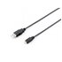 equip 128594 cavo USB 1 m 2.0 USB A Micro-USB B Nero