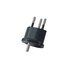 equip 333320 adattatore per presa di corrente T12 Tipo E/F ibrido Nero
