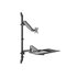 equip 650170 base e supporto per PC/workstation All-in-One 8 kg 43,2 cm (17