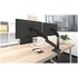 equip Staffa di montaggio da scrivania per doppio monitor interattivo da 17” a 32”