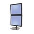 ERGOTRON DS Series DS100 Supporto per Doppio Monitor verticale 24