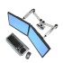 ERGOTRON LX Series Dual Side-by-Side Arm 27