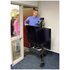 ERGOTRON Neo-Flex Mobile MediaCenter UHD Nero Pannello piatto Carrello multimediale