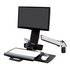ERGOTRON Styleview Sit-Stand Combo Arm 61 cm (24") Alluminio Parete