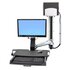 ERGOTRON StyleView Sit-Stand Combo System with Worksurface 61 cm (24") Parete