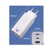 EWENT Caricabatterie rapido USB-C 3 porte 65W per laptop, MacBook, smartphone, tablet, iPhone