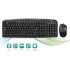 EWENT KIT TASTIERA MULTIMEDIALE + MOUSE USB2.0 BLACK