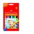 Faber Castell Faber-Castell 116501 pastello colorato 12 pezzo(i) Multicolore