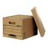 Fellowes 4470601 scatola per la conservazione documenti Carta Marrone
